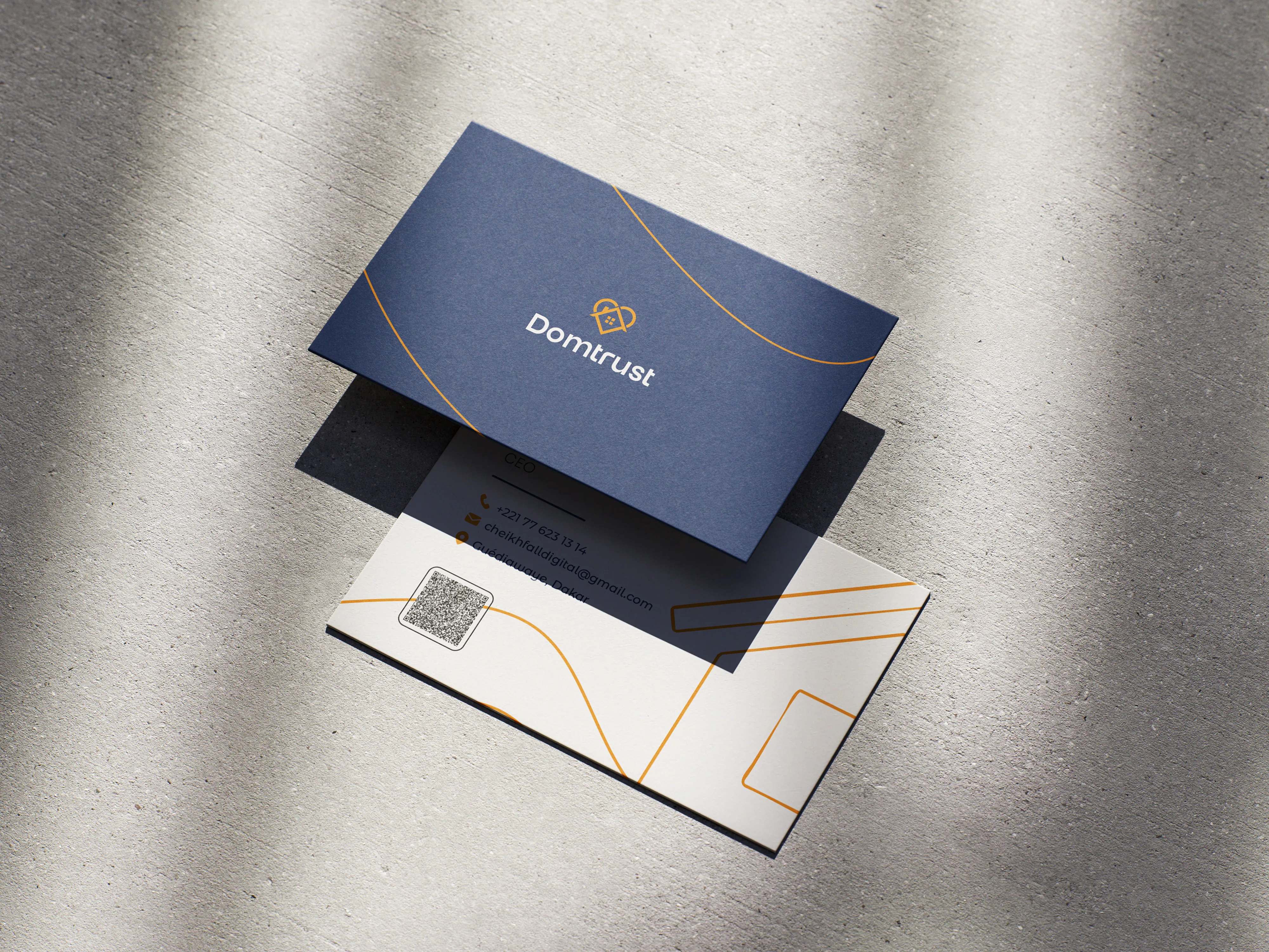 Domtrust — Cartes de visite
